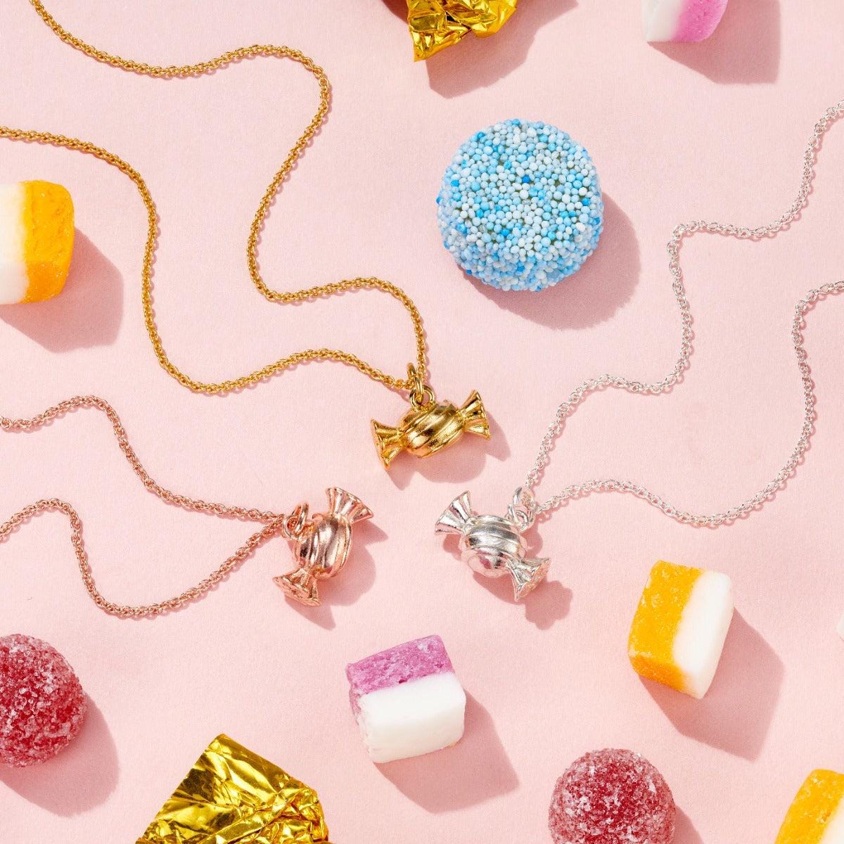 Collier Fantaisie Chaîne 'Nounours Haribo' - Occasion En Parfait état, Comme Neuf