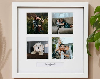 Personalised Four Windows Photo Frame | Photo gift | Family Gift | Mum Gift | Gift for Grandma