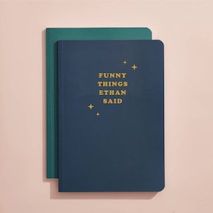 Personalised Funny Things Kids Say Parent Notebook | Christmas gift | handmade | gift for mum | Gift for dad