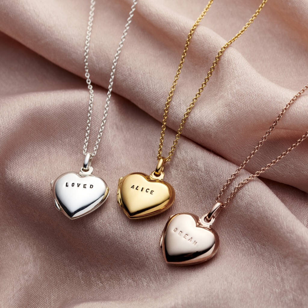 Buy Stands Out Personalised Mood Locket Necklace - Caitlin Online at  desertcartINDIA