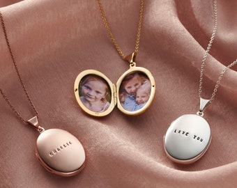 Personalised Message Locket Necklace   | perfect birthday gift | handmade | gift for women