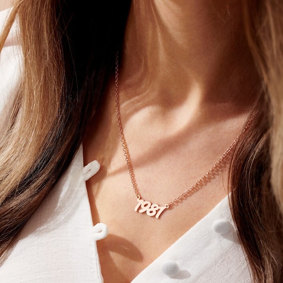 My Year Necklace Etsy