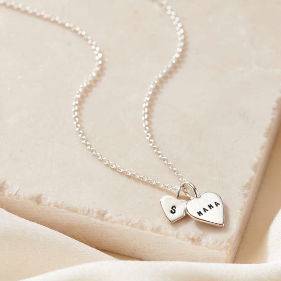 Collana Con Ciondolo Cuore Madre Figlia – Mani Che Si Tengono – Regalo Affetto - Foto 2