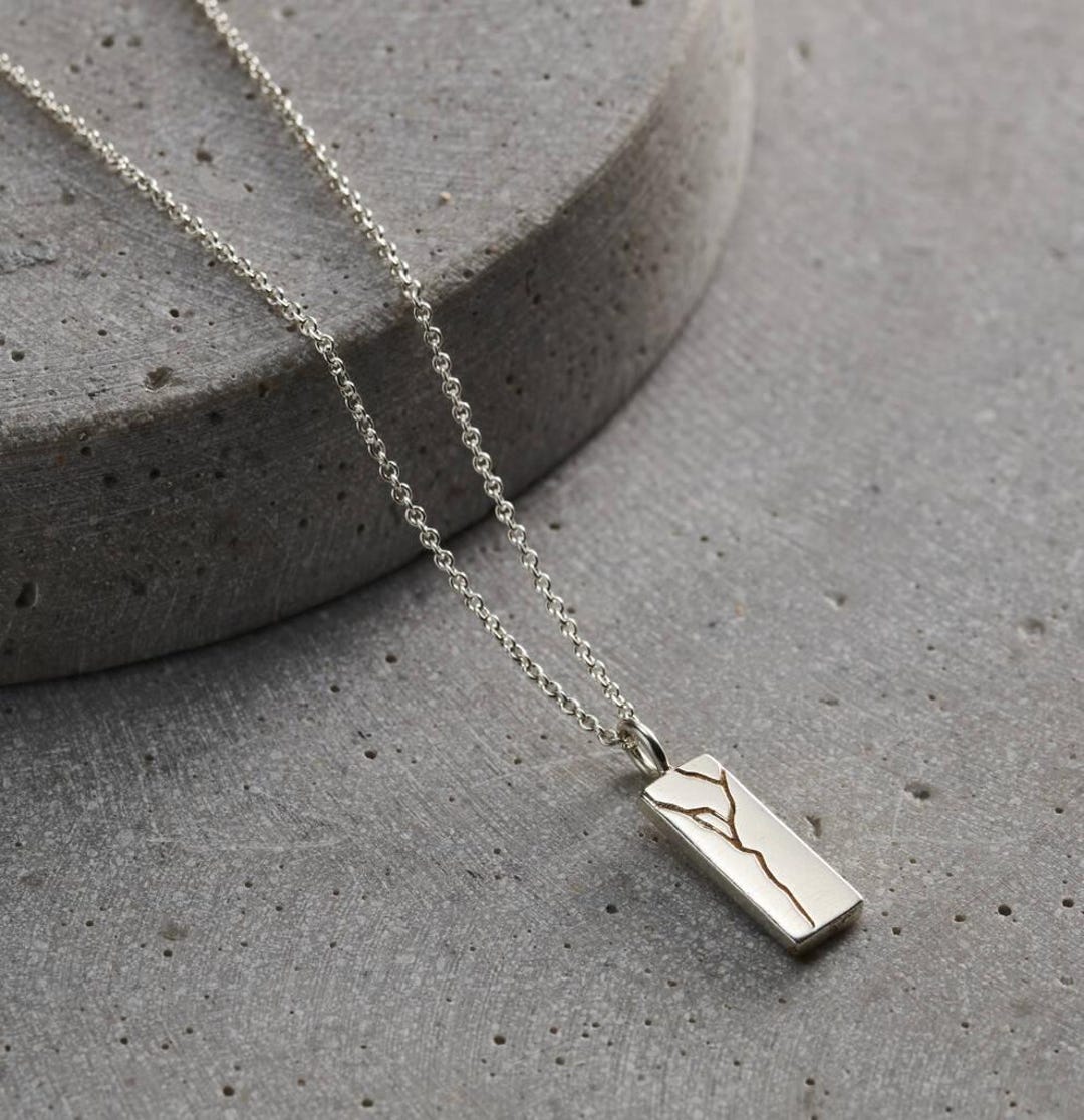Kuzzoi Collier Homme Argent Sterling 925 Plaqué Or Pendentif Monnaie 15 Mm Chaîne Plaquée Or 55 Cm Homme