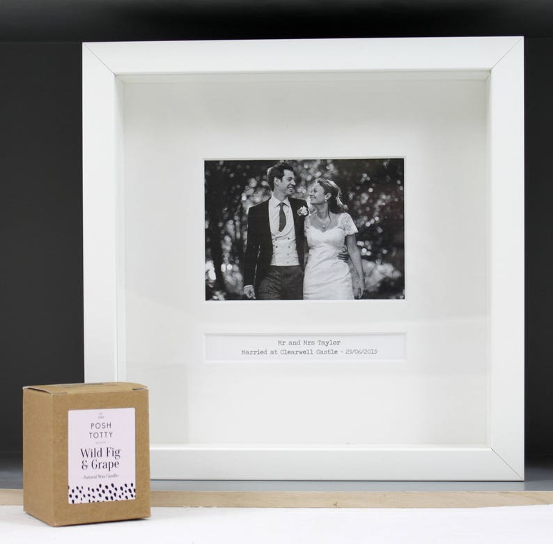 Personalised Wedding Day Frame birthday gift handmade gift for women image 6