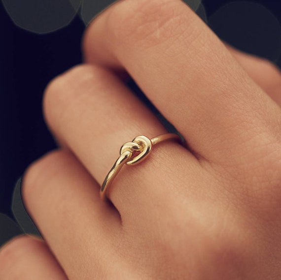 Tie the Knot Ring Etsy