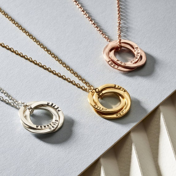Etsy russian ring necklace best sale