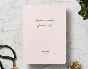 Personalised Gratitude Journal 2023 A5 Diary