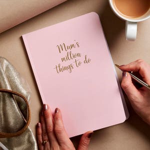 Personalised Busy Mum’s Notebook | Mother's Day Present | birthday gift | handmade | gift for women