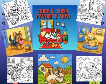 Hunde & ihre Lieblingsspielzeuge (Digitaler Download)
