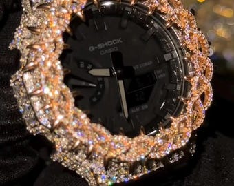 G-Shock GA2100 Moissanite Mod – Custom Watch