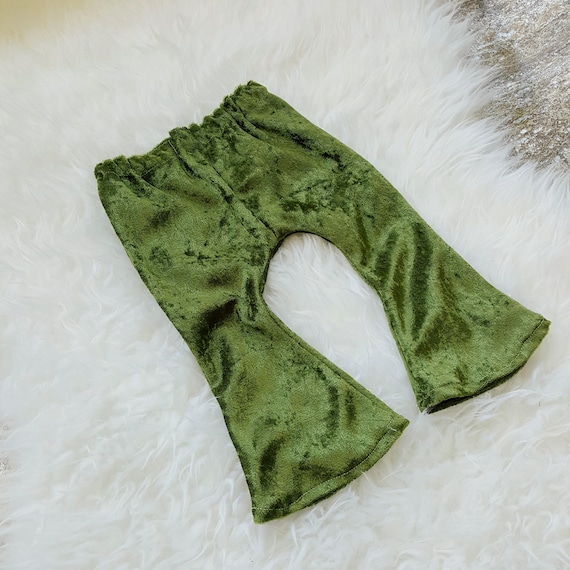 velvet bell bottoms baby