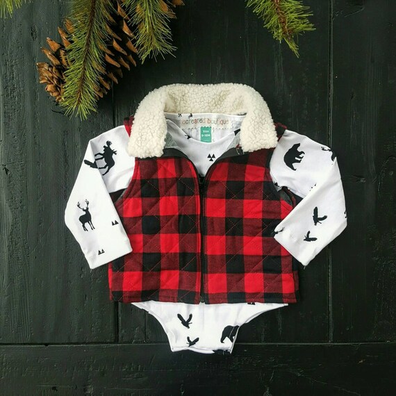 baby lumberjack jacket