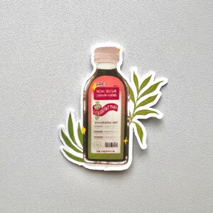 Medicine Laptop Stickers, Asian Brand Parody, Waterproof Vinyl Decal for iPaf, Kindle, Water Bottles