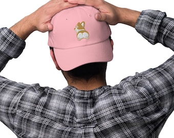 Corgi Butt Dad Hat