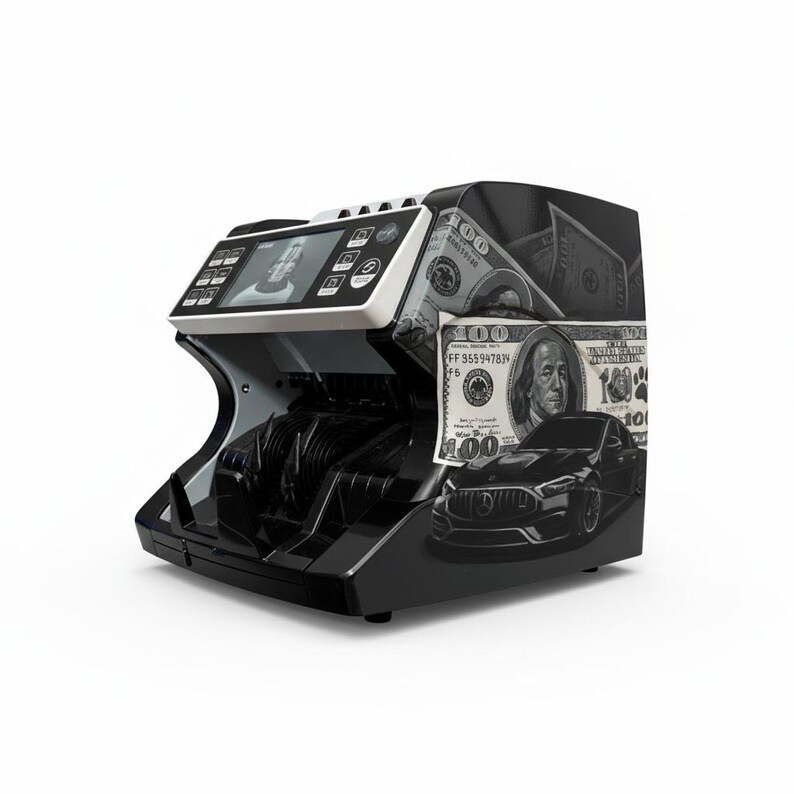 Luxury Money Counter Art, Executive Desk Sculpture, Custom Cash Counter ...