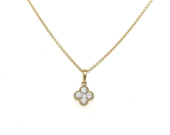 MONROE Gold Chloe Diamond Necklace