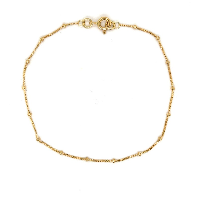 LILA Gold Jasmin Panzer Armband Bild 1