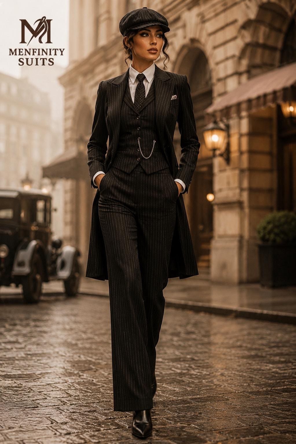 peaky blinders dress up ladies Costume Women 1920s peaky blinders women's fashion