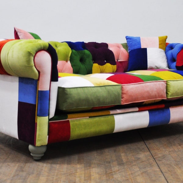 Patchwork Furniture Etsy