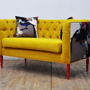 Loveseat - yellow love "2 seater sofa"