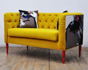 Loveseat - yellow love "2 seater sofa"