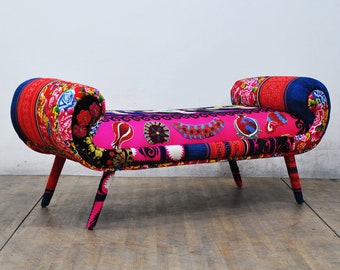 Samurai Bench - scarlett