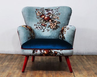 Gobelin Armchair - turquoise dream