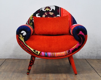 Smiley Armchair - orange