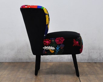 Sillón Club de los años 50 - cisne negro