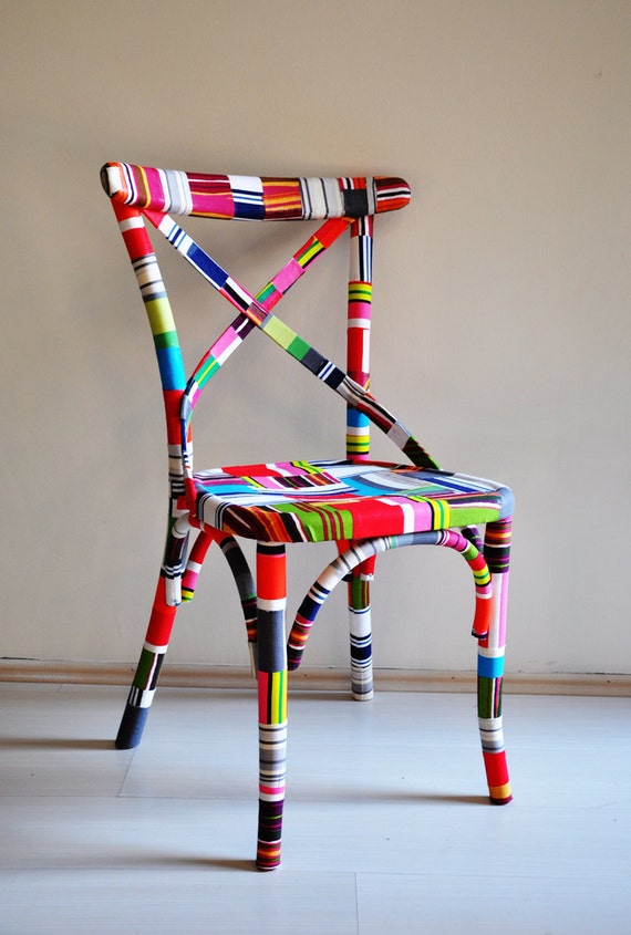 vertegenwoordiger Vesting Gespierd 4 x kleurrijke Thonet stoelen aangepaste volgorde - Etsy België