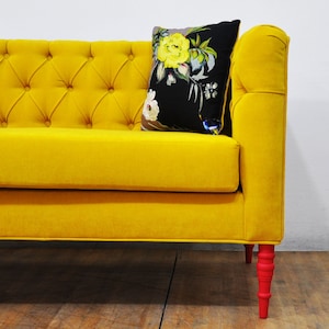 Loveseat yellow love 2.5 seater sofa image 5
