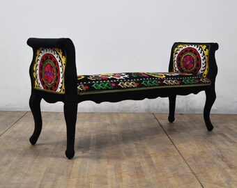 Marquis bench - black sun
