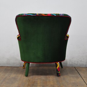 Suzani Armchair green sun zdjęcie 4