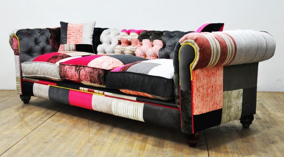 Patchwork sofa throw sale