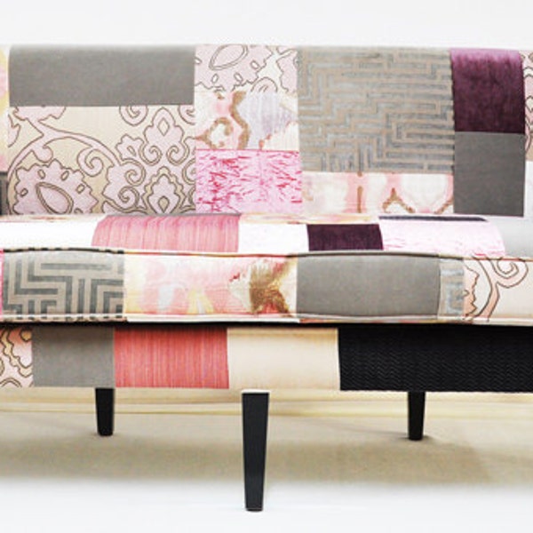 box sofa patchwork