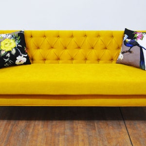 Loveseat yellow love 3-seater sofa II image 5