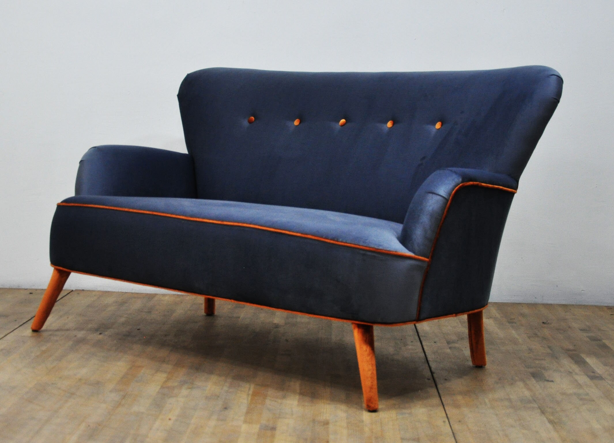 Velvet 2seater sofa Etsy