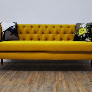 Loveseat yellow love 3 seater sofa I image 2