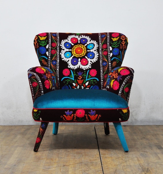 Suzani armchair sale