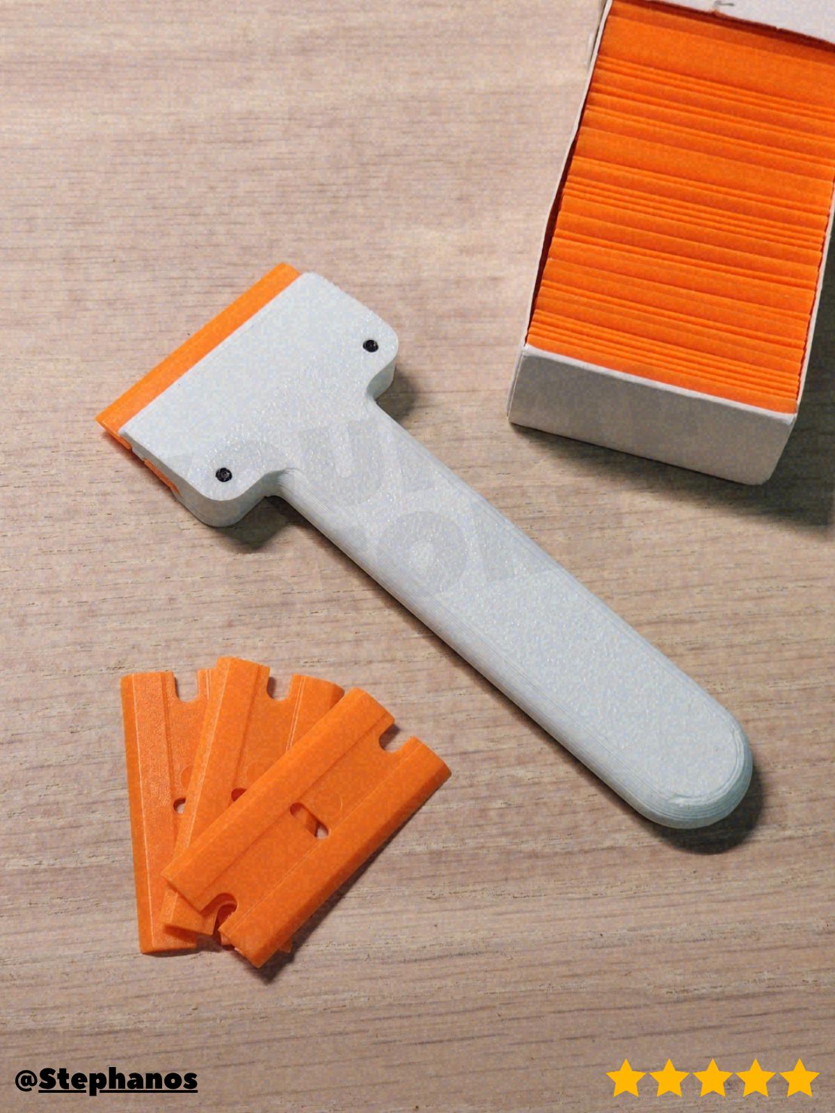 BAMBU LAB Scraper Tool, Razor Blade Holder - BLADE Scraper 3D Printing ...