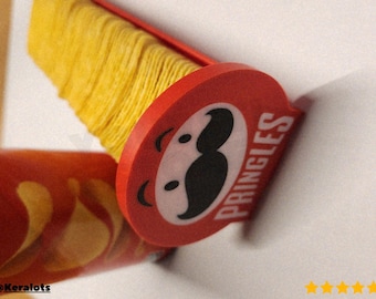 Bandeja PRINGLES, Dispensador PRINGLES, Deslizador de Papas Fritas, Contenedor de ALMACENAMIENTO Impresión 3D - Modelado Blender - BambuLab - Edición Limitada Quedan Solo unas Pocas.