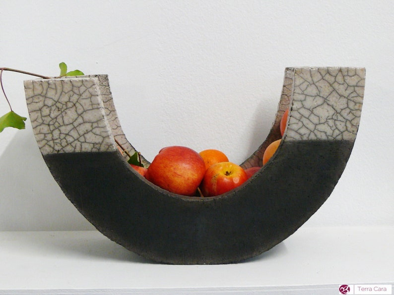 Raku Bol Bol de Fruits céramique potterie image 5