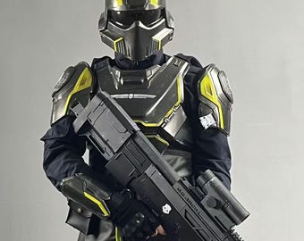 Armadura Tártica de Helldivers 2, traje impreso en 3D