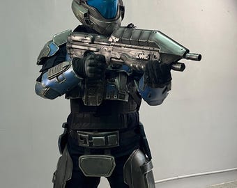 Conjunto completo de armadura ODST de Halo fabricado con espuma