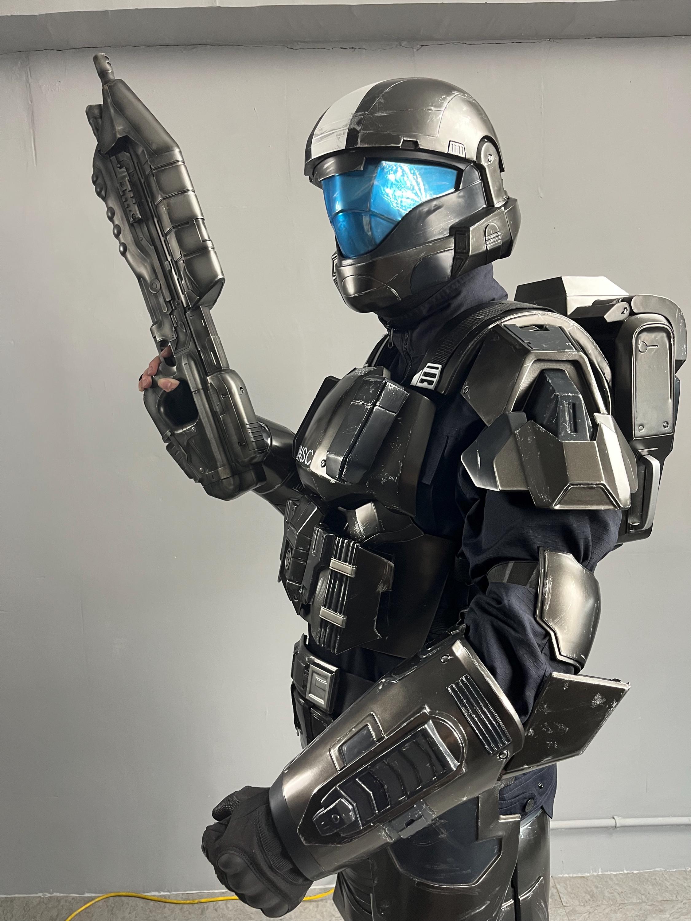 Armadura de disfraz ODST impresa en 3D
