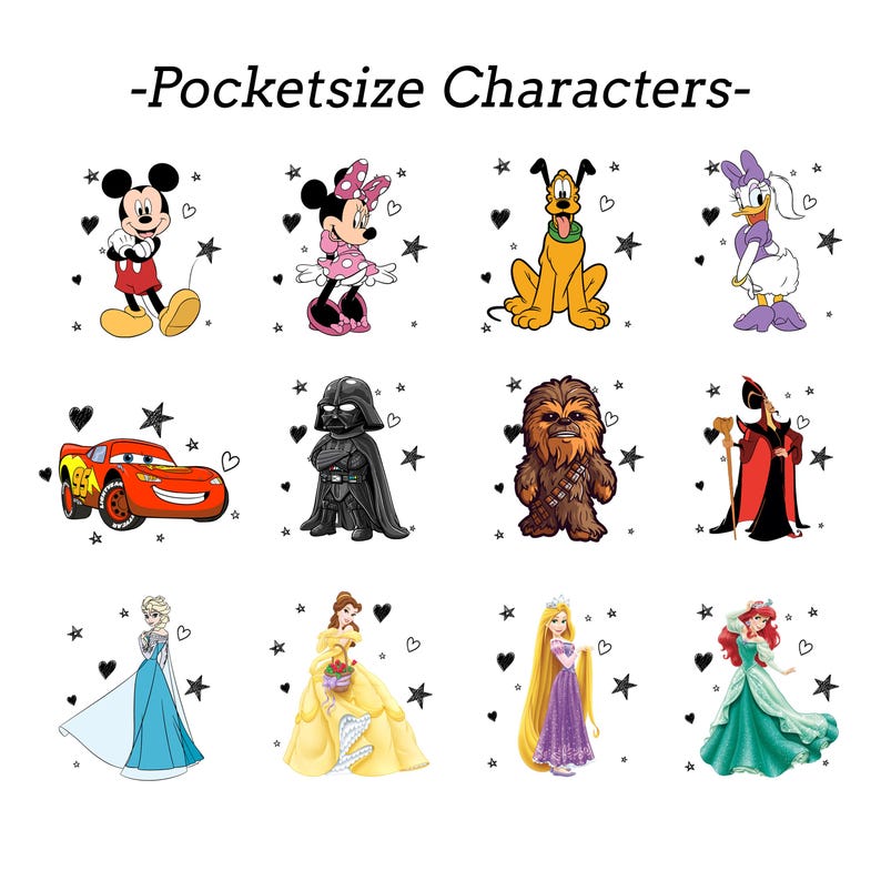 Disney All Characters Shirt, Disneyland Kids Shirt Gift, Disney Trip Tee, Disneyworld Youth Toddler T-Shirt, Mickey And Friends Shirt image 5