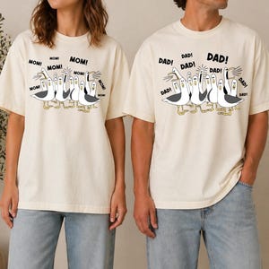 Disney Mom Dad Matching Shirt, Disneyland Wife Husband Couple Tees, Disney Seagulls Shirt, Disneyworld T-Shirt, Disney Family Gift Shirt image 1
