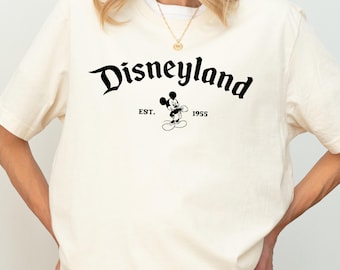 Vintage Disneyland Est 1955 Shirt, Retro Mickey Mouse Shirt, Disney Mickey Shirt, Disney Trip Shirt, Disneyland Tee, Disney Family Shirt