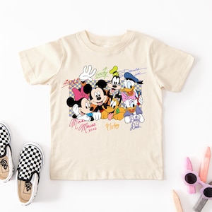 Mickey And Friends Shirt, Disney Kids Shirt, Disneyland Shirt, Disney Trip Shirt, Toddler Youth Disneyworld Shirt, Disney Family Shirt image 1